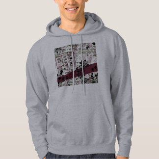 Flowers Distressed Hoodie