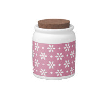 Flowers, Dots & Sparkles-Magenta