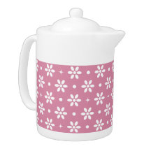 Flowers, Dots & Sparkles-Magenta