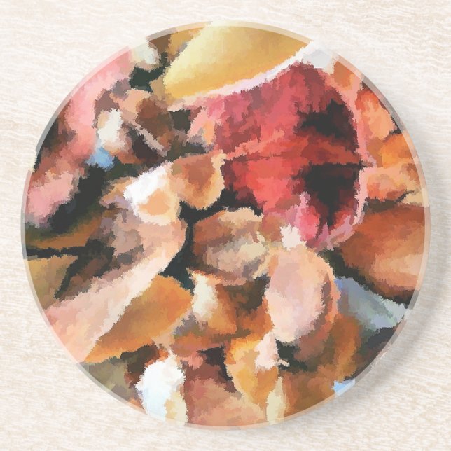 FLOWERS DRINK COASTER (Front)