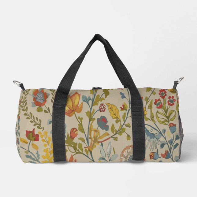Flowers Duffle Bag (Front)