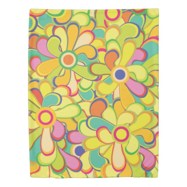 Flowers Duvet Cover (Front)