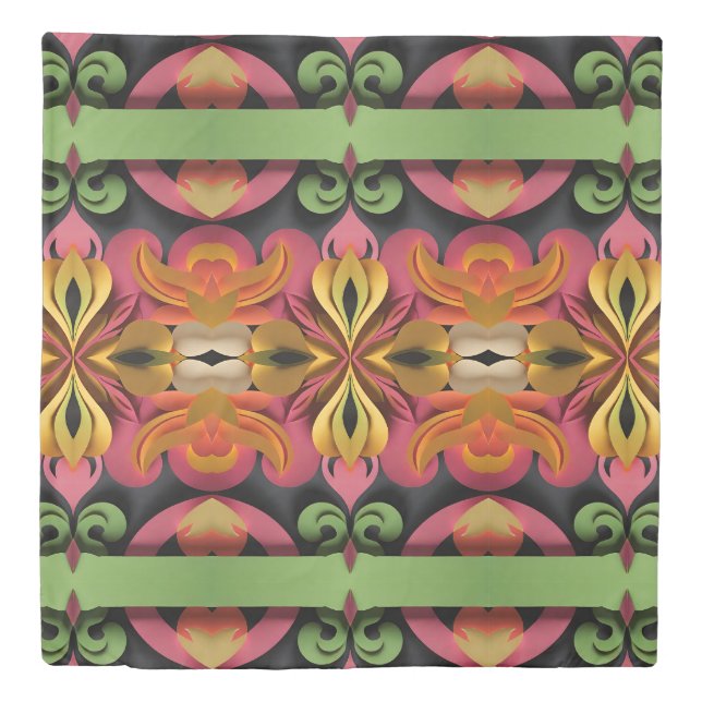 flowers  duvet cover (Front)