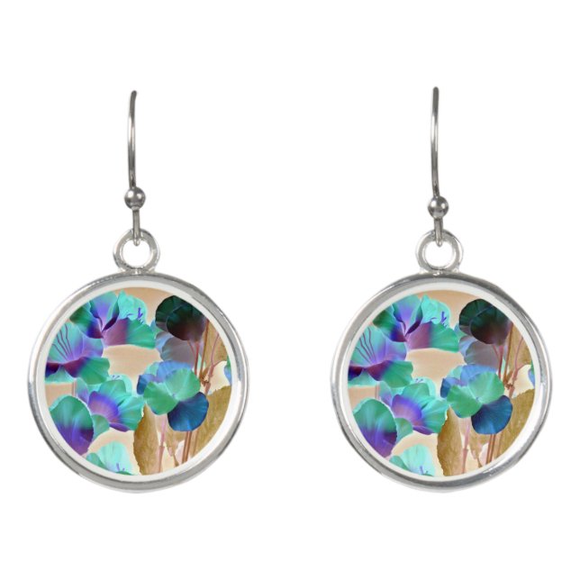 Flowers Earrings (Front)