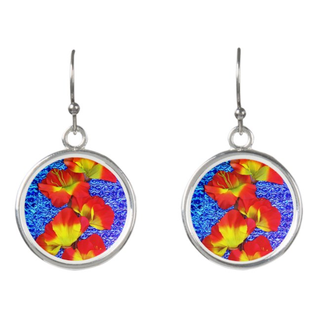 Flowers Earrings (Front)