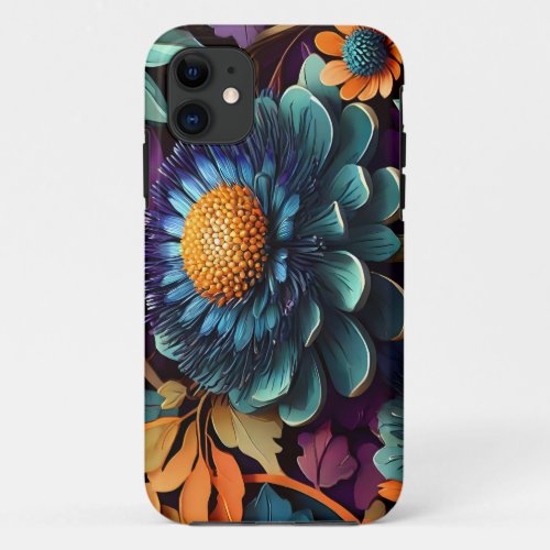 Flowers Echinops Plant iPhone 11 Case