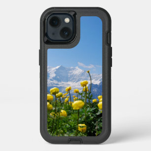 Flowers Eiger Monch Swiss Alps iPhone 13 Case