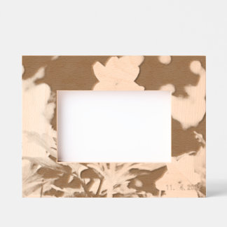 flowers engraved frames