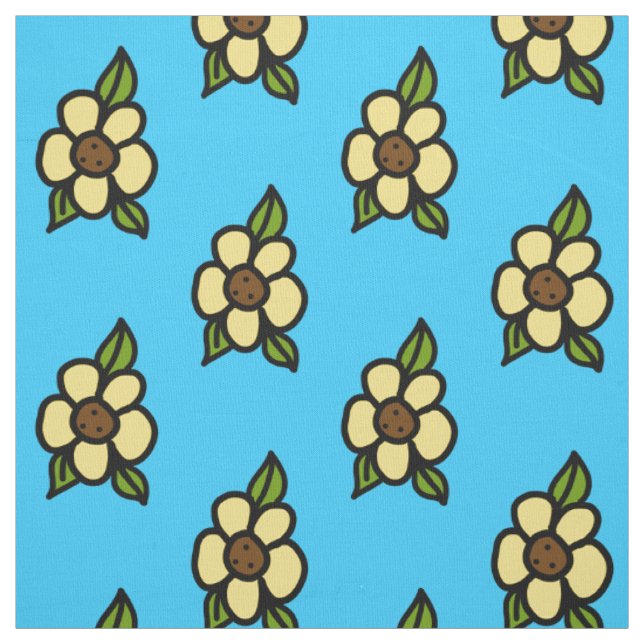 flowers fabric (Swatch)