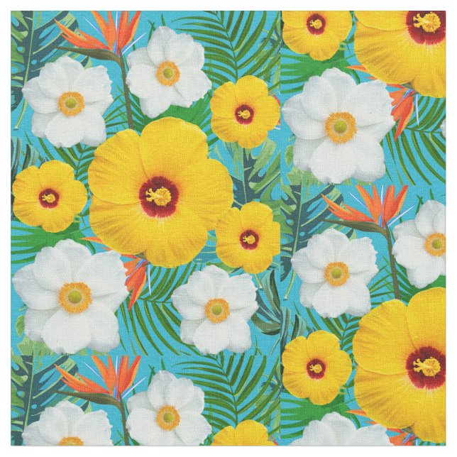 FLOWERS FABRIC (Close Up)