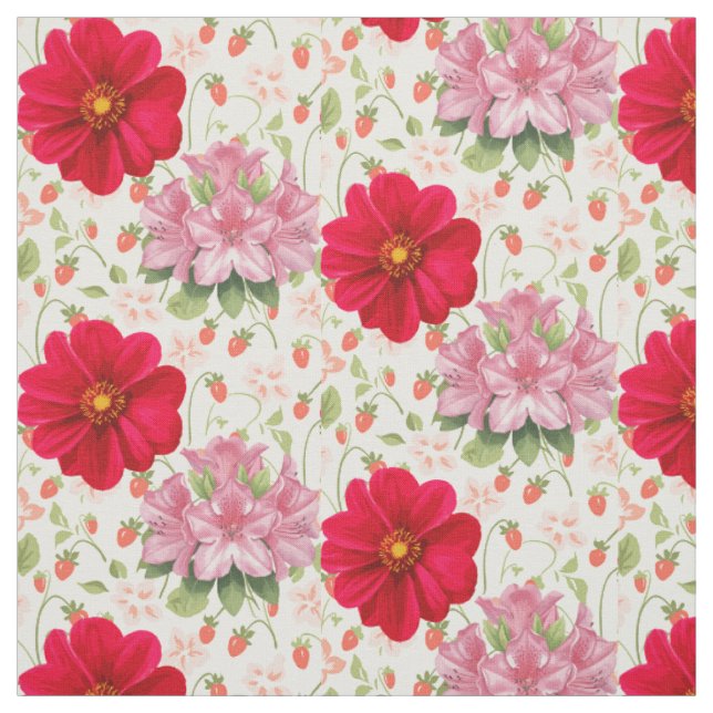 Flowers Fabric (Swatch)