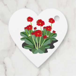 Flowers Favor Tags