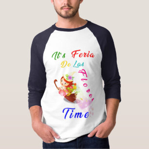 Flowers Festival July Colombia Feria De Las Flores T-Shirt