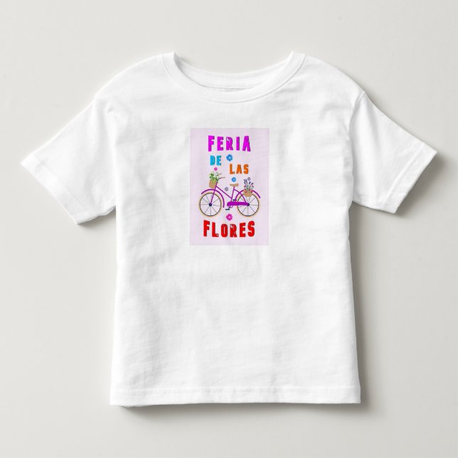 Flowers Festival July Medellin Feria De Las Flores Toddler T-shirt (Front)