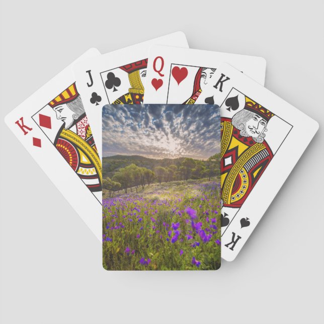 Flowers | Flinders Ranges Australia Poker Cards (Back)