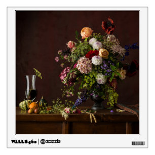 Flowers   Floral Arrangement Wall Decal