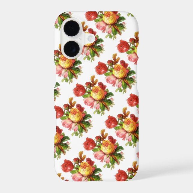 Flowers Floral English Roses  Case-Mate iPhone Case (Back)