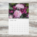 Flowers Floral Photographic Calendar at Zazzle