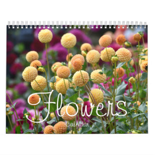 Flowers Floral Photographic Calendar
