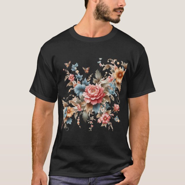 Flowers || Flower pattern || Wild flower || flower T-Shirt (Front)