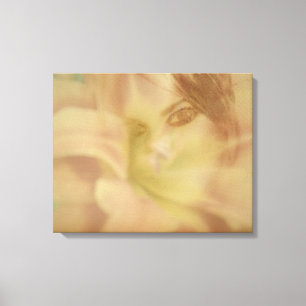 Flowers for Adrena Wrapped Canvas Print