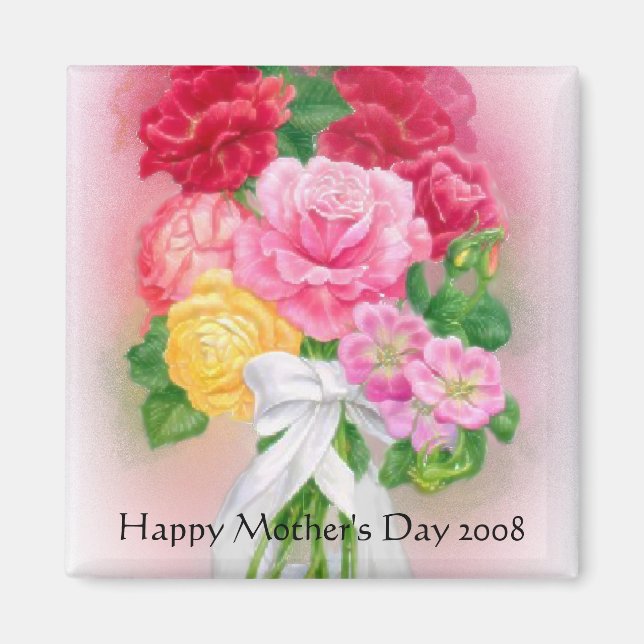 Flowers for Mothers Day Magnet (Front)