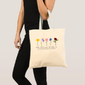Flowers for Skincare Tote Bag (Front (Product))
