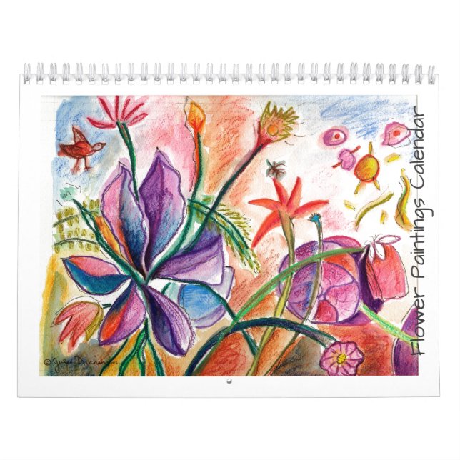 Flowers for the Year Calendar (Cover)