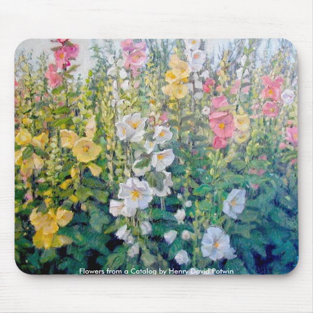 Flowers from Catalog Mouse Pad (Front)