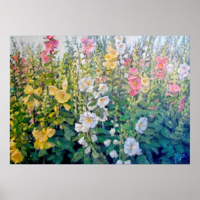 Flowers from Catalog Poster (Front)