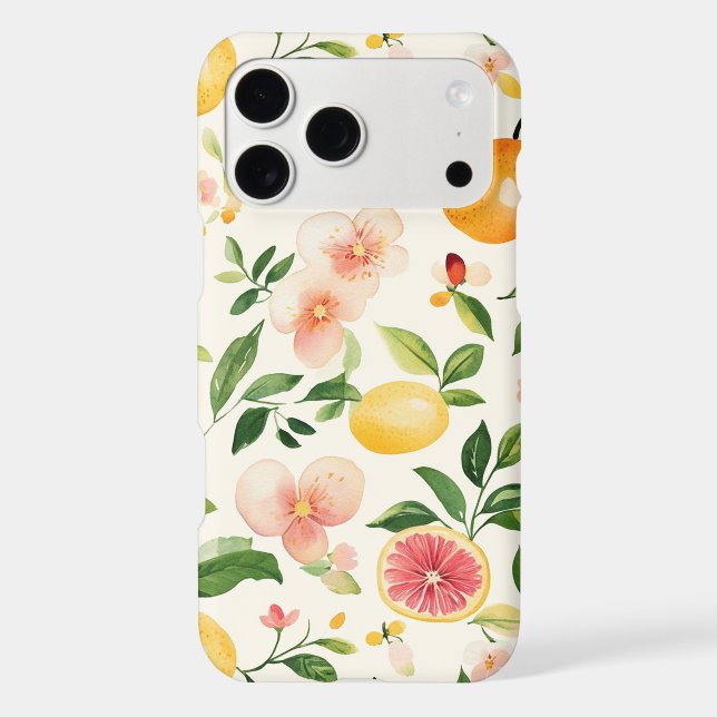 Flowers & Fruit Case-Mate iPhone Case (Back)