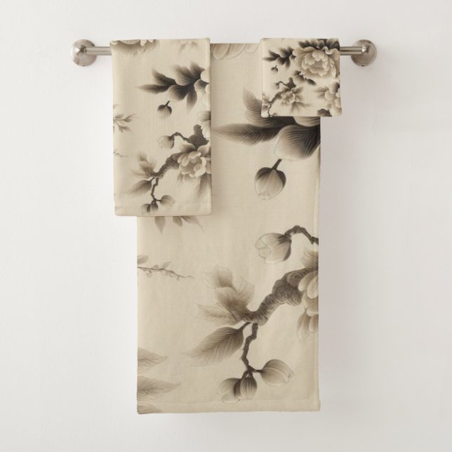  Flowers Garden 29 Bath Towels (Insitu)
