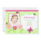 Flowers Garden Photo Birthday Party invitations