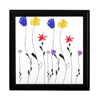 Flowers giftbox keepsake box