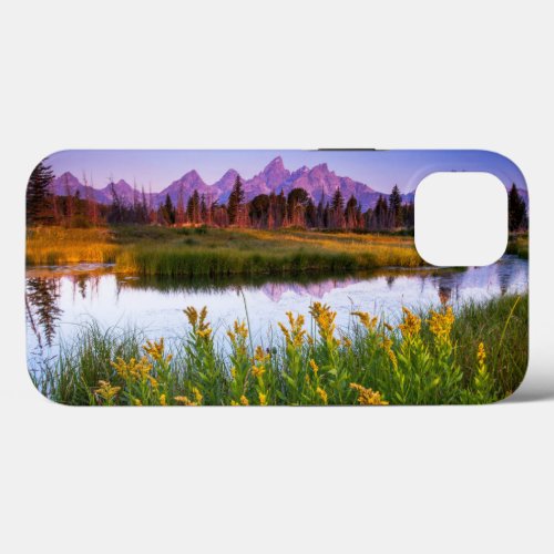 Flowers  Grand Teton National Park Wyoming iPhone 13 Case