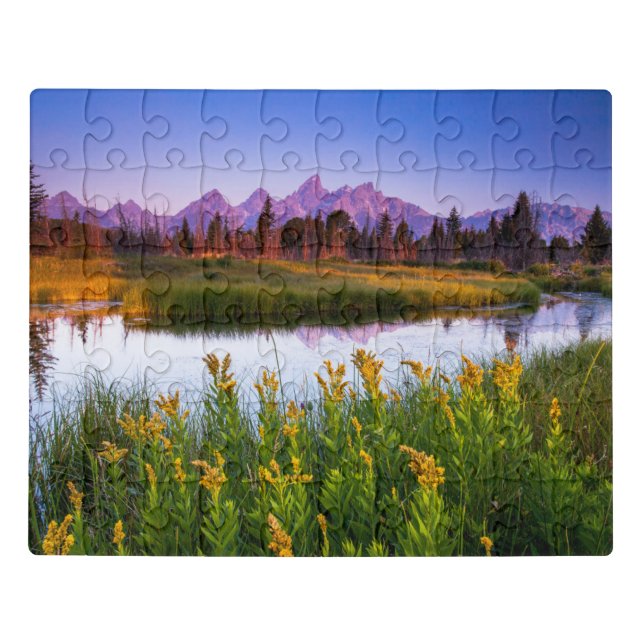 Flowers | Grand Teton National Park, Wyoming Jigsaw Puzzle (Puzzle Horizontal)