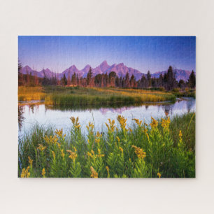 Flowers   Grand Teton National Park, Wyoming Jigsaw Puzzle