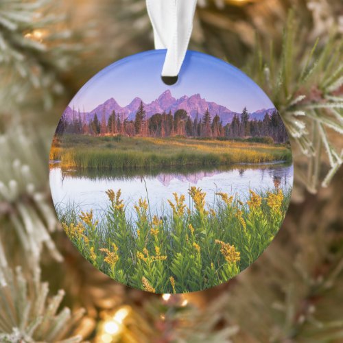 Flowers  Grand Teton National Park Wyoming Ornament