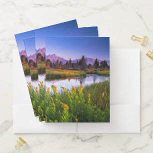Flowers Grand Teton National Park, Wyoming Pocket Folder