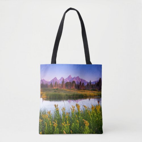 Flowers  Grand Teton National Park Wyoming Tote Bag