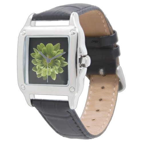 Flowers | Green Chrysanthemum Watch