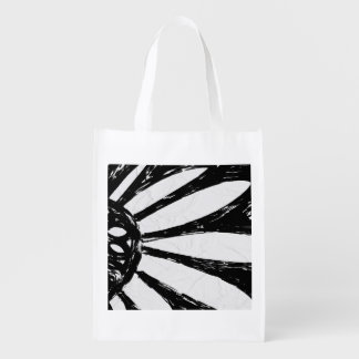 flowers grocery bag