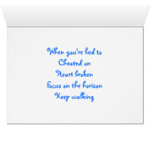 Flowers Grow Journey Note Cards (Inside Horizontal (Bottom))