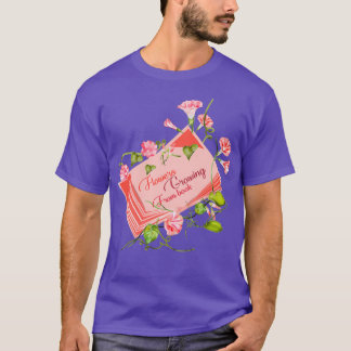 Flowers growing from bookThe flower yard book T-Shirt