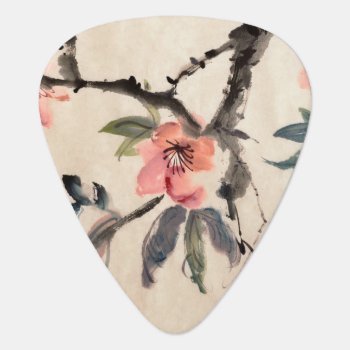 Flowers Guitar Pick by watercoloring at Zazzle