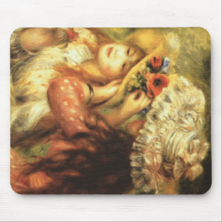 Flowers Hats mousepad