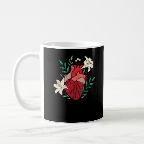 Flowers Heart Gardening Cardiologist Coffee Mug