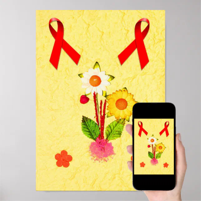 Flowers  ( HIV / AIDS Charity ) Poster (Downloadable)