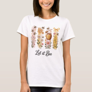 Flowers, honey & bees T-Shirt