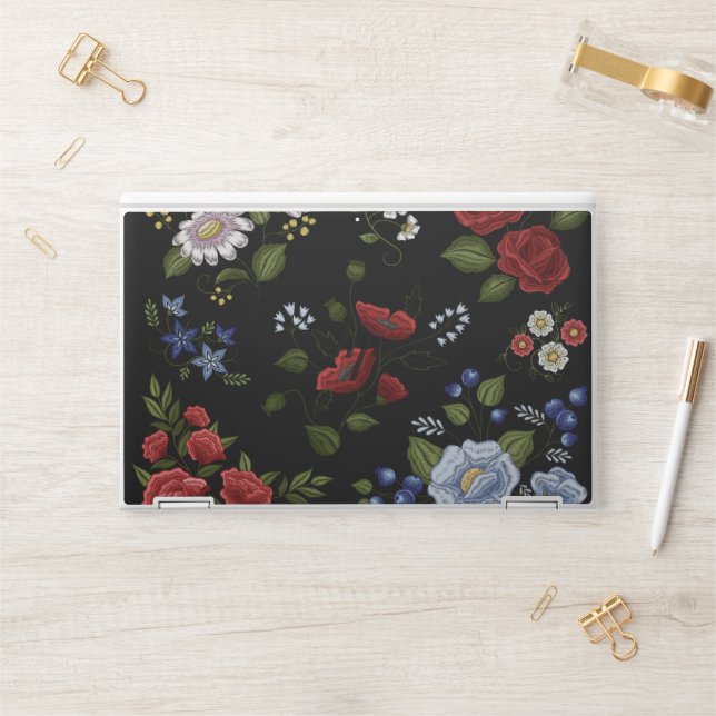 Flowers HP Laptop Skin (Desk)